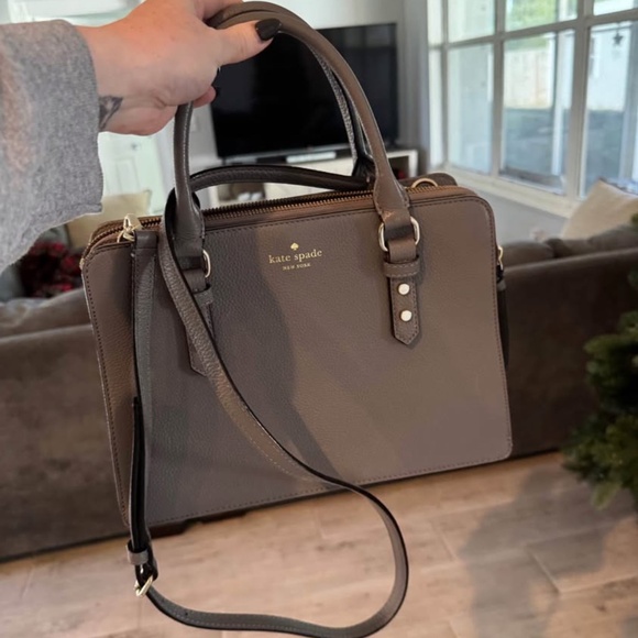 Gray Kate Spade Shoulder Bag - Picture 1 of 5